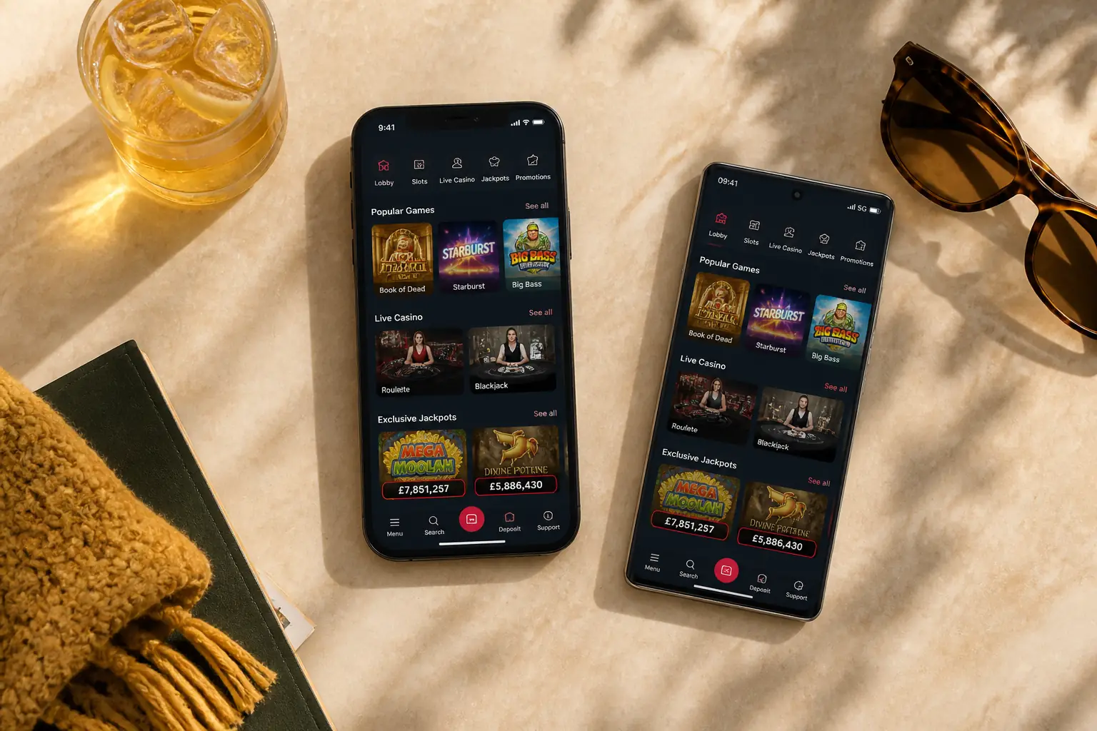 Spinland App: Mobile Casino on Any Screen visual guide for Spinland Casino